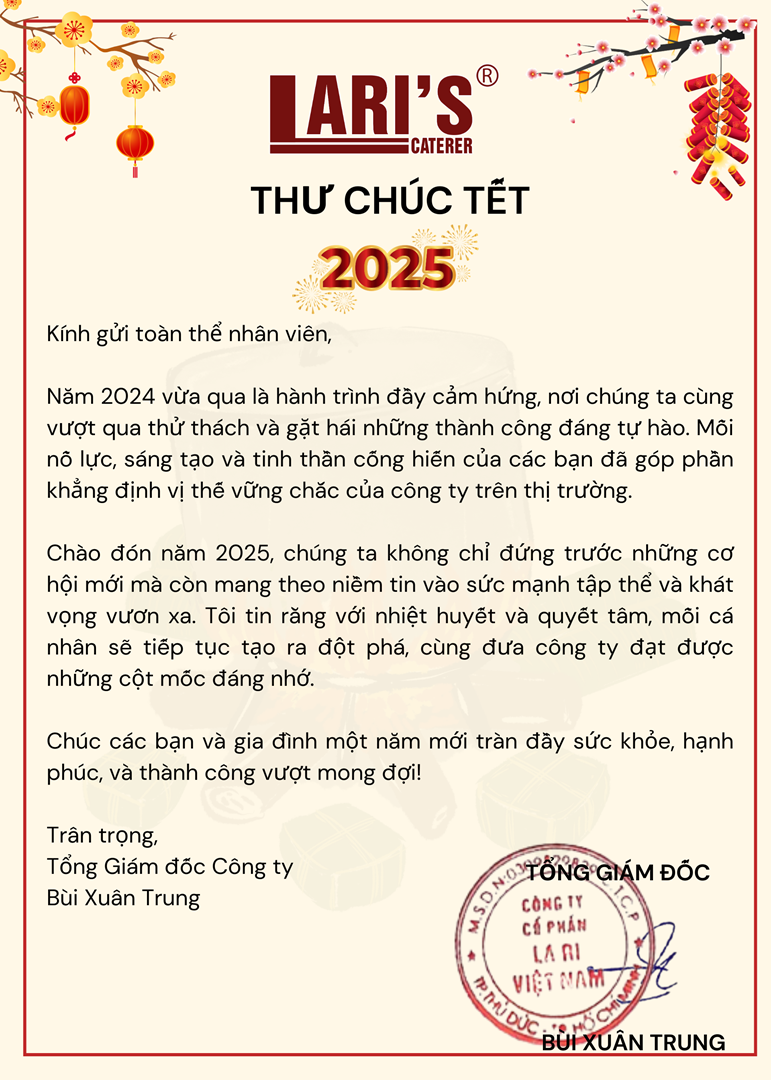 LARI - THƯ CHÚC TẾT0